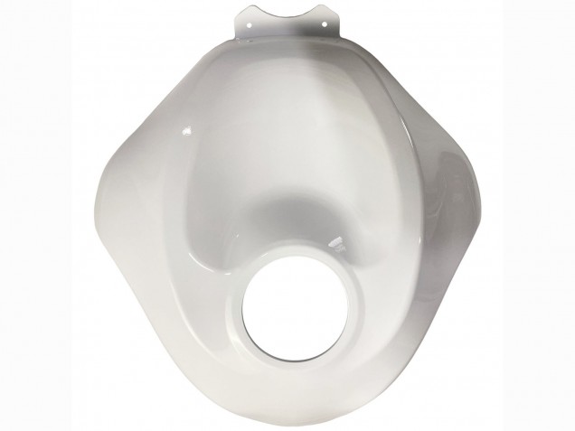 White Black Carbon Fiber 2019-2022 Kawasaki ZX6R Motorcycle Fairings