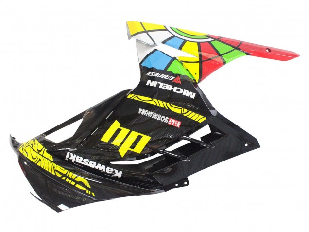 Glossy Black Yellow Red Green Blue White 2013-2024 Kawasaki EX300 Motorcycle Fairings