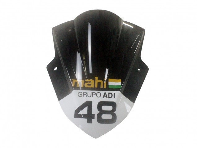 Green White Red Black Elf 2013-2024 Kawasaki EX300 Motorcycle Fairings