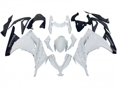 White Black 2013-2024 Kawasaki EX300 Motorcycle Fairings