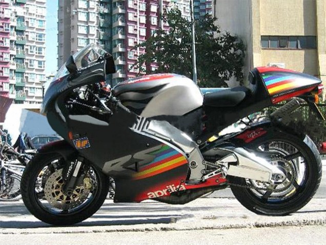 Black Red Silver 2000-2005 Aprilia RS125 Motorcycle Fairings