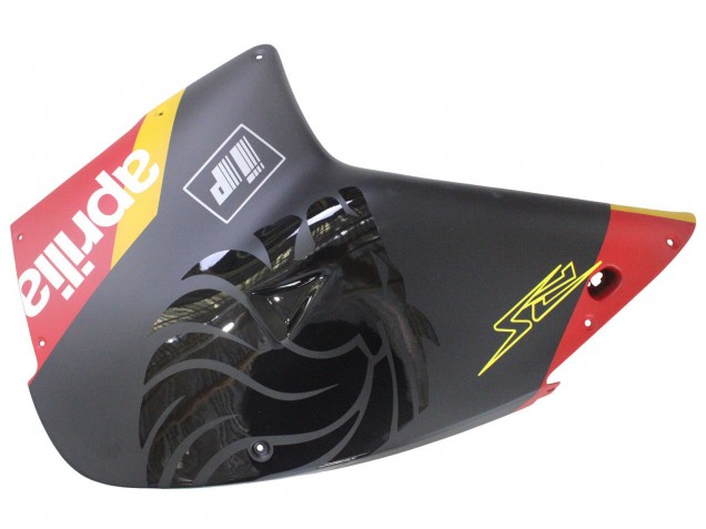 Black Red Yellow 2000-2005 Aprilia RS125 Motorcycle Fairings