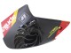 Black Red Yellow 2000-2005 Aprilia RS125 Motorcycle Fairings