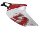White Red 2000-2005 Aprilia RS125 Motorcycle Fairings