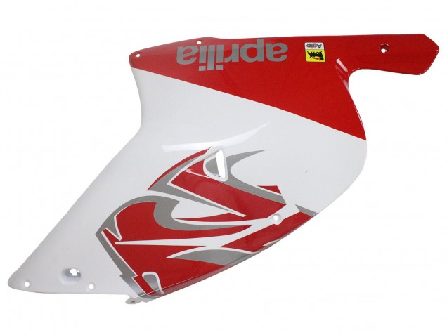 White Red 2000-2005 Aprilia RS125 Motorcycle Fairings