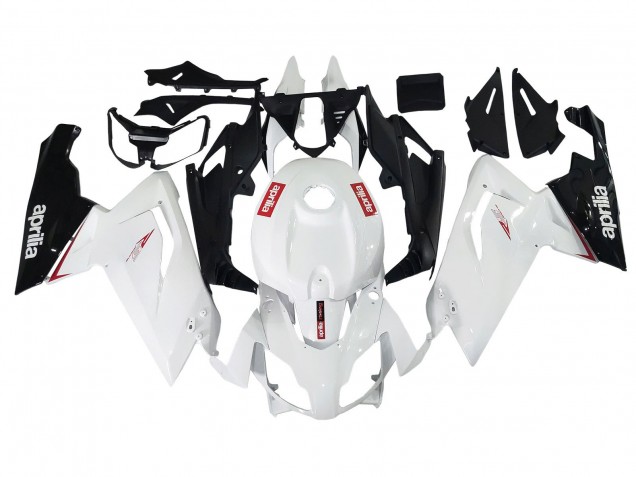 White Black Red 2006-2011 Aprilia RS125 Motorcycle Fairings