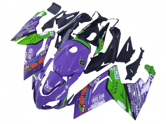 Purple Green Red 2006-2011 Aprilia RS125 Motorcycle Fairings