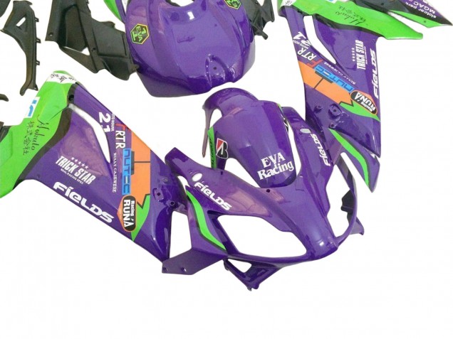 Purple Green Red 2006-2011 Aprilia RS125 Motorcycle Fairings