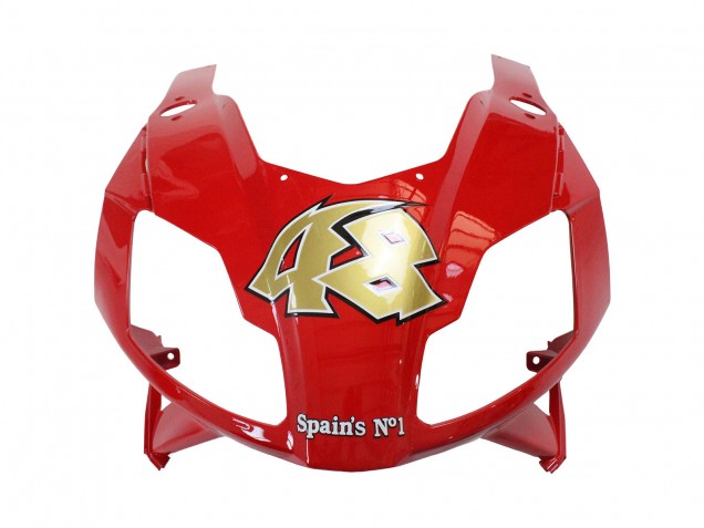 Red White Yellow Black 2006-2011 Aprilia RS125 Motorcycle Fairings