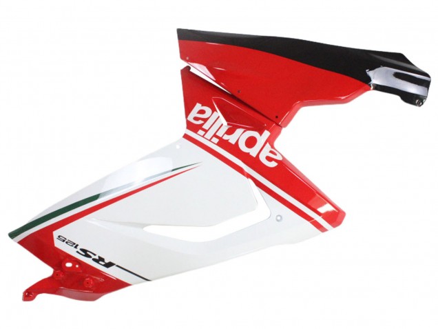 White Red Black 2006-2011 Aprilia RS125 Motorcycle Fairings