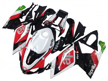 White Red Black Green 2006-2011 Aprilia RS125 Motorcycle Fairings