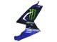 Blue Black Green Monster 46 2006-2011 Aprilia RS125 Motorcycle Fairings