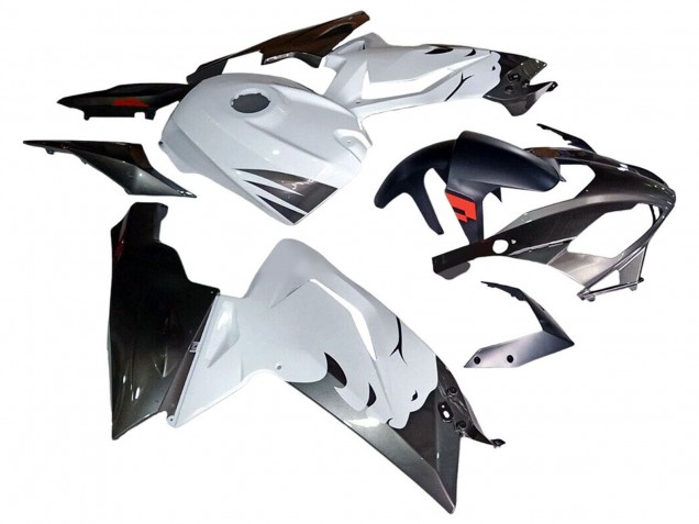 White Black 2006-2011 Aprilia RS125 Motorcycle Fairings