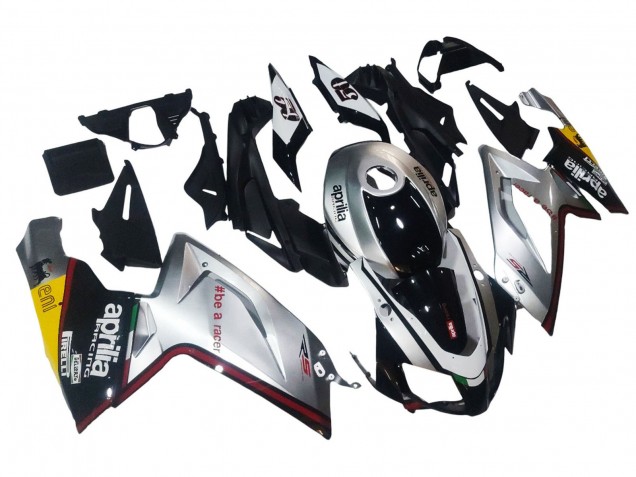 Silver Black 2006-2011 Aprilia RS125 Motorcycle Fairings