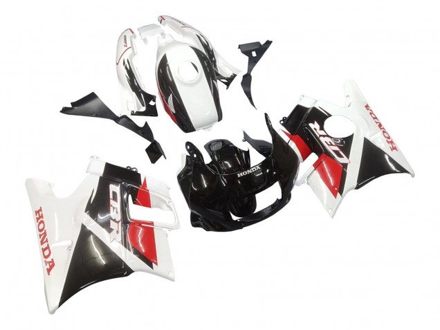 White Red Glossy Black 1991-1994 Honda CBR600 F2 Motorcycle Fairings