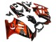Orange Glossy Black 1995-1996 Honda CBR600 F3 Motorcycle Fairings