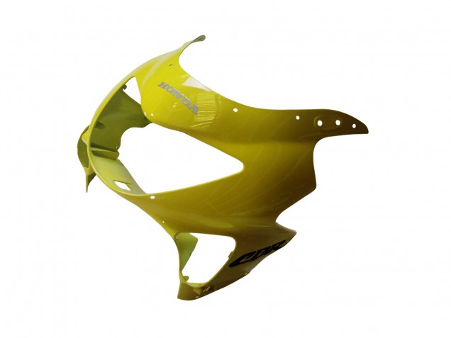 Yellow Glossy Black 1999-2000 Honda CBR600 F4 Motorcycle Fairings