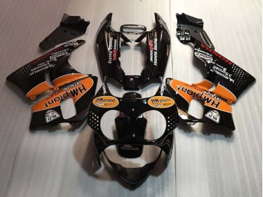 Glossy Black Orange Hm Plant 1992-1993 Honda CBR900RR 893 Motorcycle Fairings