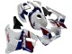 White Red Dark Blue 1992-1993 Honda CBR900RR 893 Motorcycle Fairings