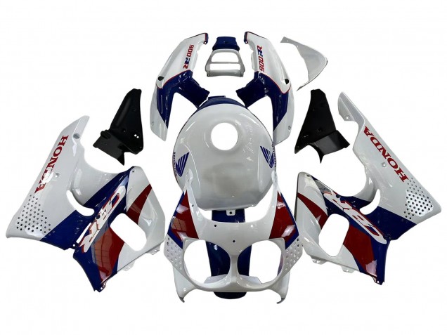 White Red Dark Blue 1992-1993 Honda CBR900RR 893 Motorcycle Fairings