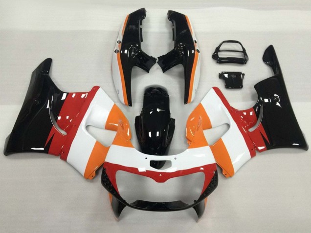 Orange White Red Glossy Black 1994-1995 Honda CBR900RR 893 Motorcycle Fairings