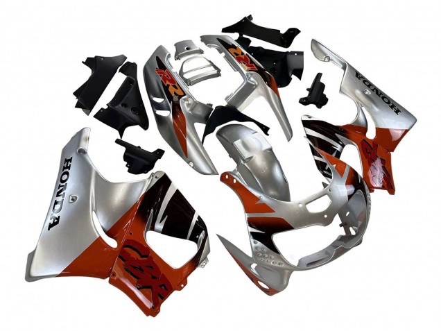 Silver Red Glossy Black 1996-1997 Honda CBR900RR 893 Motorcycle Fairings