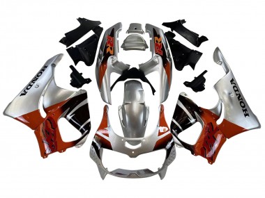 Silver Red Glossy Black 1996-1997 Honda CBR900RR 893 Motorcycle Fairings