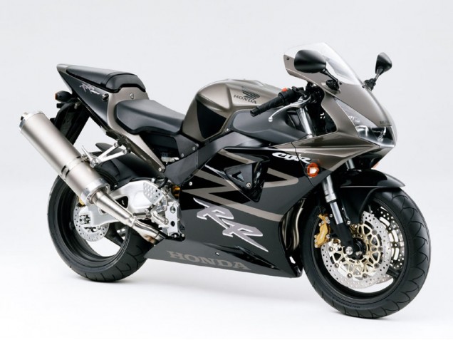 Glossy Black White Decals 1998-1999 Honda CBR900RR 919 Motorcycle Fairings