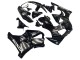 Glossy Black White Decals 1998-1999 Honda CBR900RR 919 Motorcycle Fairings