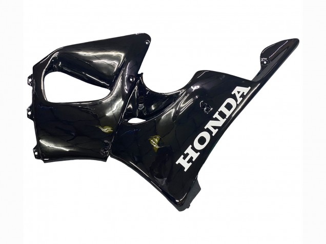 Glossy Black White Decals 1998-1999 Honda CBR900RR 919 Motorcycle Fairings