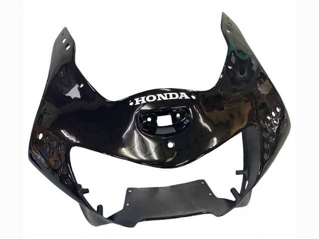 Glossy Black White Decals 1998-1999 Honda CBR900RR 919 Motorcycle Fairings