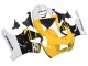 White Yellow Glossy Black 1998-1999 Honda CBR900RR 919 Motorcycle Fairings