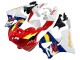 White Red Yellow Blue 1998-1999 Honda CBR900RR 919 Motorcycle Fairings