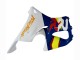 White Red Yellow Blue 1998-1999 Honda CBR900RR 919 Motorcycle Fairings