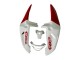 White Red Yellow Blue 1998-1999 Honda CBR900RR 919 Motorcycle Fairings