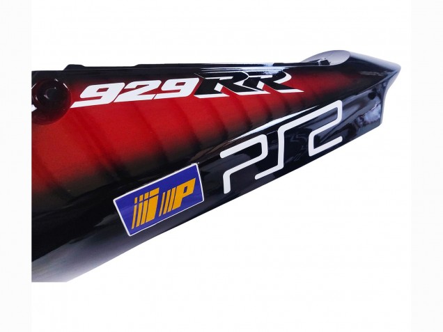 Red White Glossy Black PlayStation 2 2000-2001 Honda CBR900RR 929 Motorcycle Fairings