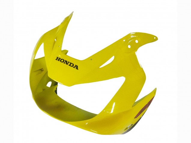 Yellow Glossy Black 2000-2001 Honda CBR900RR 929 Motorcycle Fairings