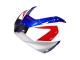 White Blue Red HRC 2000-2001 Honda CBR900RR 929 Motorcycle Fairings