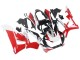 White Red Glossy Black Racing 2000-2001 Honda CBR900RR 929 Motorcycle Fairings