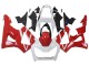 White Red 2000-2001 Honda CBR900RR 929 Motorcycle Fairings