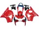Red Dark Blue Dunlop 2002-2003 Honda CBR900RR 954 Motorcycle Fairings