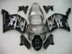Silver Glossy Black 2002-2003 Honda CBR900RR 954 Motorcycle Fairings
