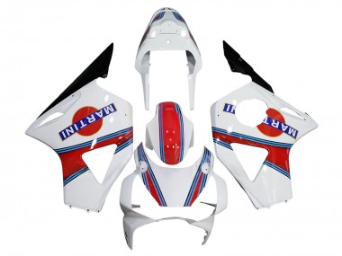 White Red Blue Glossy Black Martini 2002-2003 Honda CBR900RR 954 Motorcycle Fairings