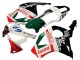 White Red Green Glossy Black Castrol 2002-2003 Honda CBR900RR 954 Motorcycle Fairings