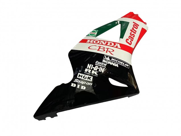 White Red Green Glossy Black Castrol 2002-2003 Honda CBR900RR 954 Motorcycle Fairings