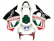 White Red Green Glossy Black Castrol 2002-2003 Honda CBR900RR 954 Motorcycle Fairings