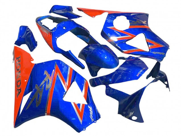 Orange Blue 2002-2003 Honda CBR900RR 954 Motorcycle Fairings