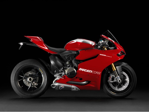 Red 2011-2014 Ducati 1199 Motorcycle Fairing