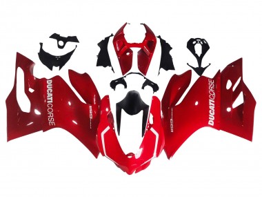 Red 2011-2014 Ducati 1199 Motorcycle Fairing