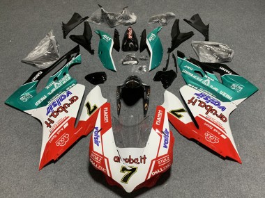 White Red Green Glossy Black Avis Valsir 7 2011-2014 Ducati Panigale 899/1199 Motorcycle Fairings